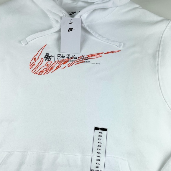 Nike Blue Ribbon Sports Fleece Hoodie 2XL $60 - Picture 3 of 9